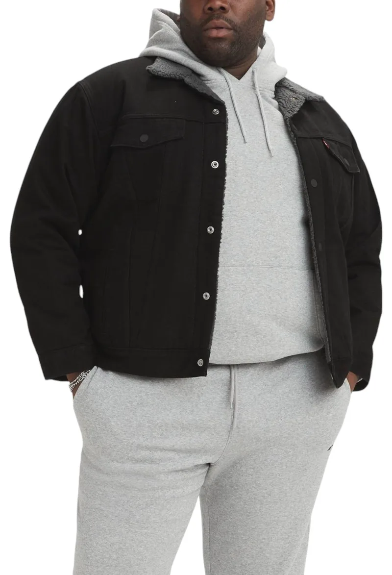 Μπουφάν Levi's Big Sherpa Trucker 384870016-16 Ανδρικό