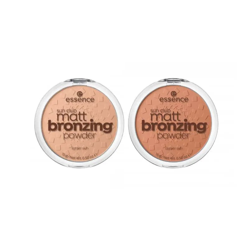Essence Sun Club Matt Bronzing Powder 01 Lighter Skin