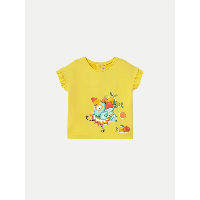Mayoral T-Shirt 1048 Κίτρινο Regular Fit