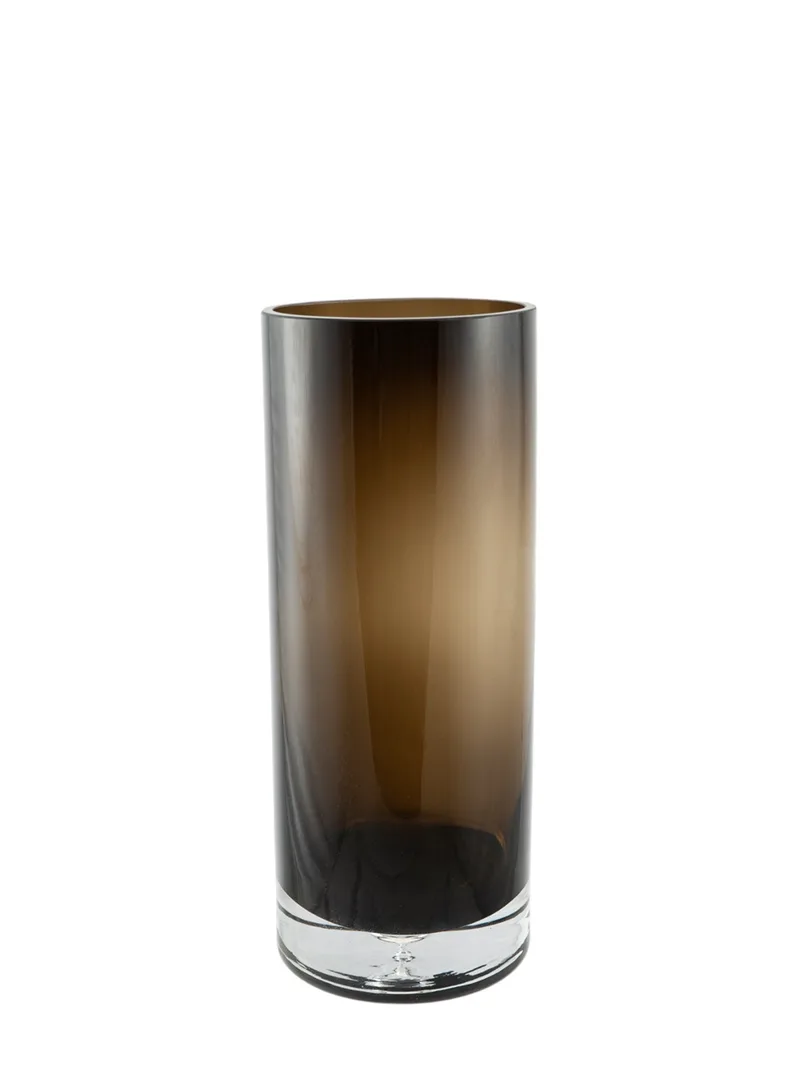 Βάζο Χειροποίητο Φυσητό Γυαλί Καφέ 12x30εκ. Zen Collection 25.43.52156 (Χρώμα: Καφέ, Υλικό: Φυσητό Γυαλί) - ZEN COLLECTION - 25.43.52156