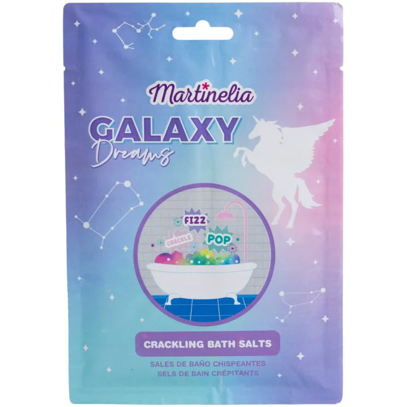 Martinelia Galaxy Dreams Crackling Bath Salts άλατα μπάνιου για παιδιά 30 γρ