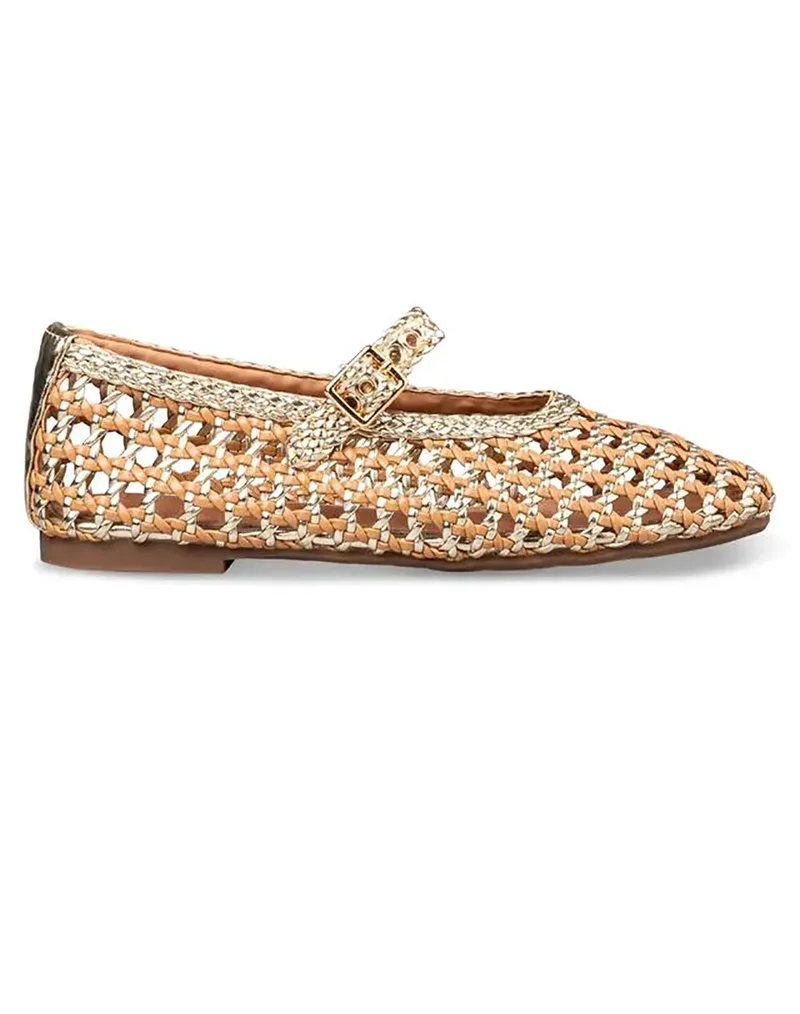 ENVIE ΓΥΝΑΙΚΕΙΑ ΣΥΝΘΕΤΙΚΗ ΜΠΑΛΑΡΙΝΑ E96-23348-GOLD Χρυσό