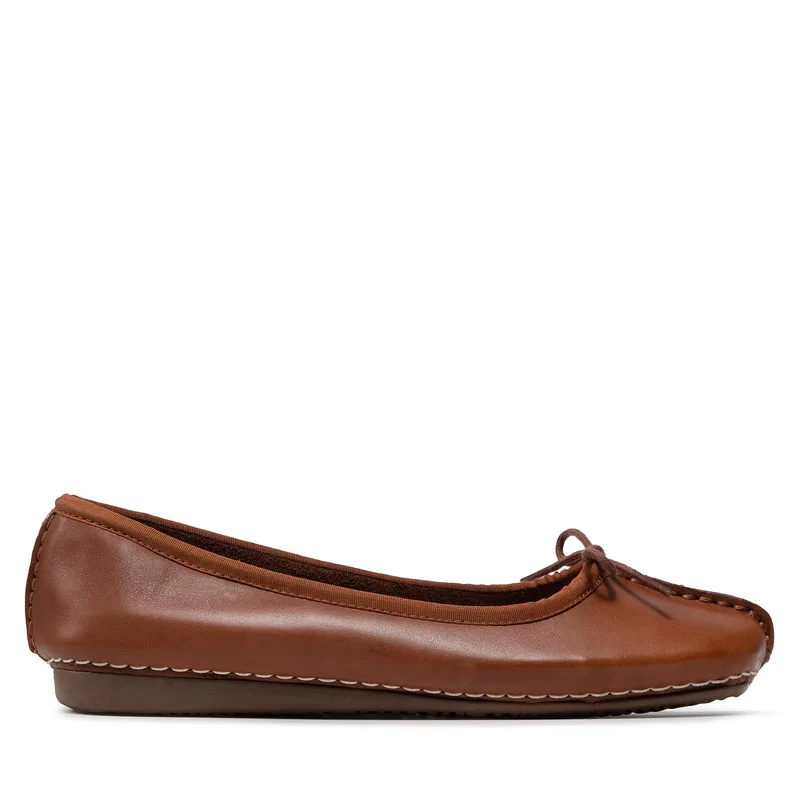 Μπαλαρίνες Clarks Freckle Ice 203529304 Καφέ