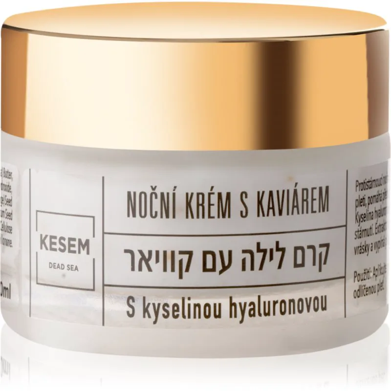 KESEM Night Cream with Caviar and Hyaluronic Acid κρέμα νύχτας με χαβιάρι και υαλουρονικό οξύ 50 ml
