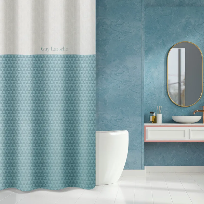 Κουρτίνα Μπάνιου 180X185 Guy Laroche Tokyo Aqua (180x185)