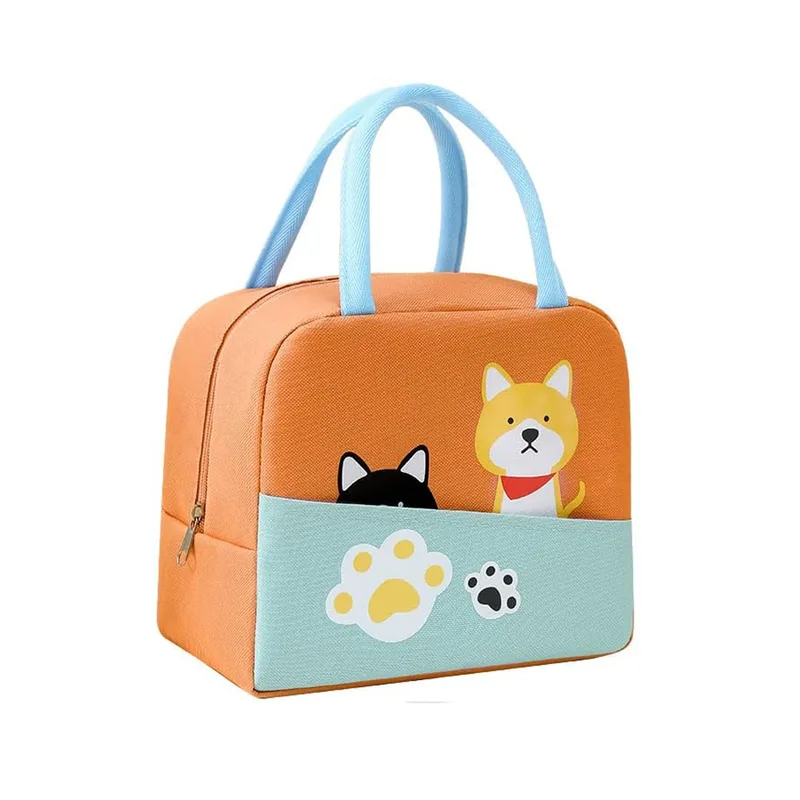 Ισοθερμική Τσάντα Φαγητού 7Lt Amber Πορτοκαλί Dogs 3D AM3009