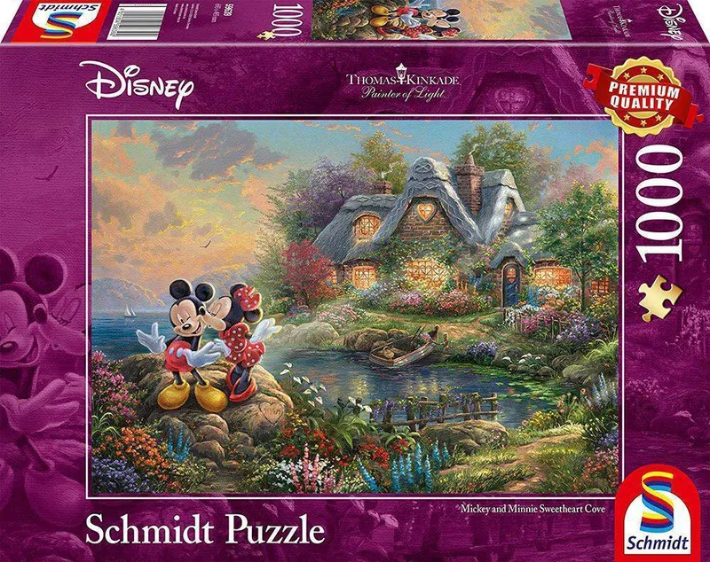 THOMAS KINKADE DISNEY SWEETHEARTS MICKEY-MINNIE SCHMIDT 1000 ΚΟΜΜΑΤΙΑ (59639)