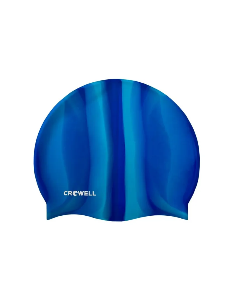 Crowell KOL.13 Σκουφάκι Κολύμβησης Ενηλίκων από Σιλικόνη Μπλε