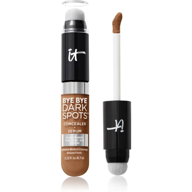 IT Cosmetics Bye Bye Dark Spots κρεμμώδης καλυπτικός διορθωτής για γυναίκες 50 Rich Cool 7 ml