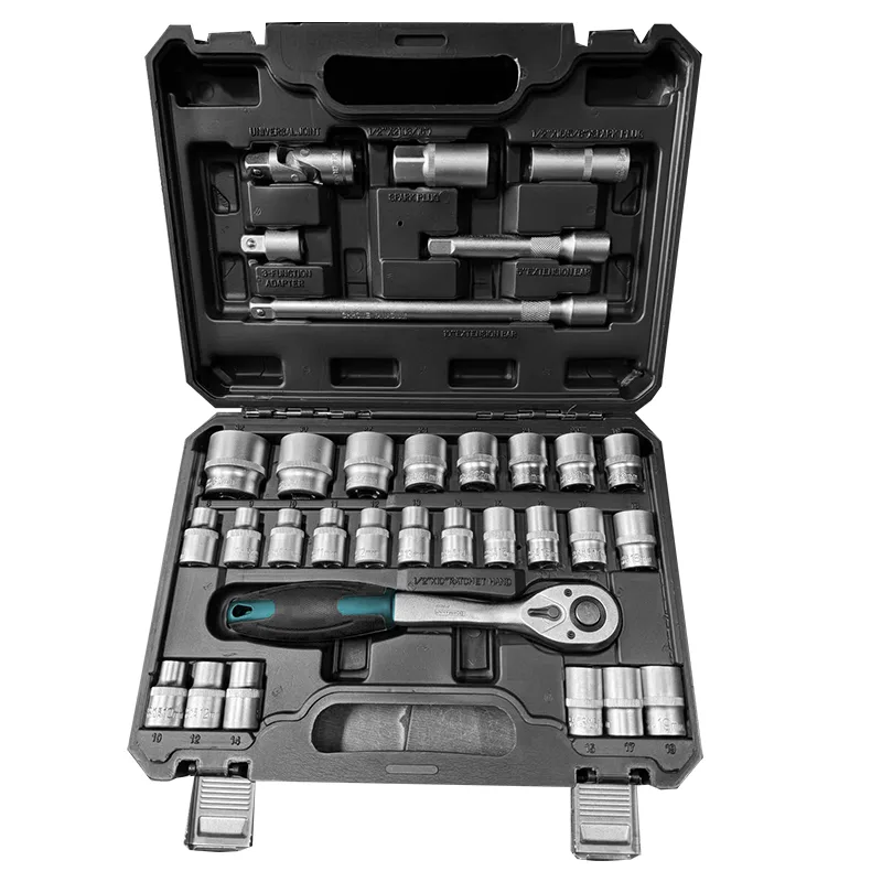 BORMANN Pro BHT5110 Σετ Καρυδάκια 1/2'' με Καστάνια και Προέκταση,33τεμ 077794