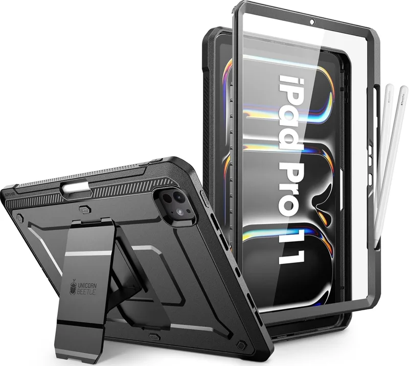 Full Body Ανθεκτική Θήκη με Υποδοχή για Apple Pencil - Apple iPad Pro 11" 2024 - Supcase Unicorn Beetle Pro - Black (843439142961)