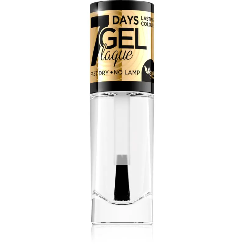 Eveline Cosmetics 7 Days Gel Laque Nail Enamel τζελ βερνίκι νυχιών χωρίς τη χρήση των UV/LED λαμπτήρων απόχρωση 34 8 μλ
