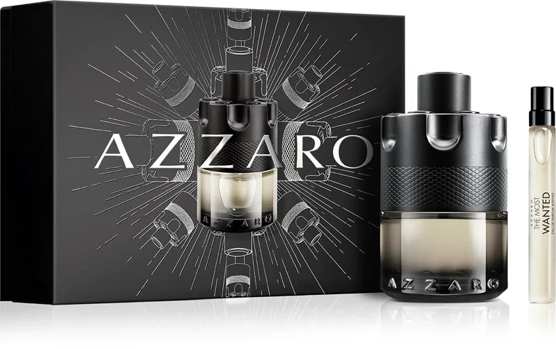 Azzaro The Most Wanted Intense EDT Gift Set 100ml and EDT minis 2 x 10ml