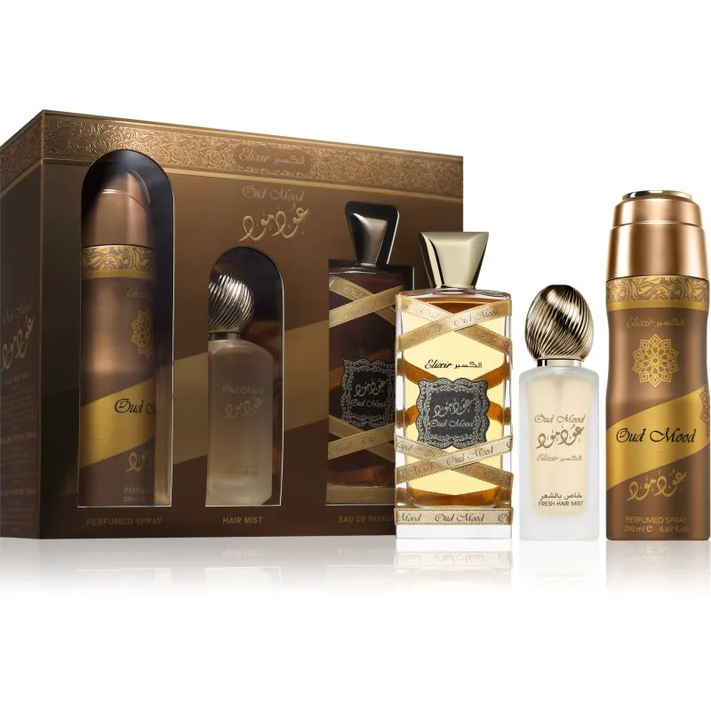 Lattafa Oud Mood Elixir σετ δώρου unisex 1 τμχ