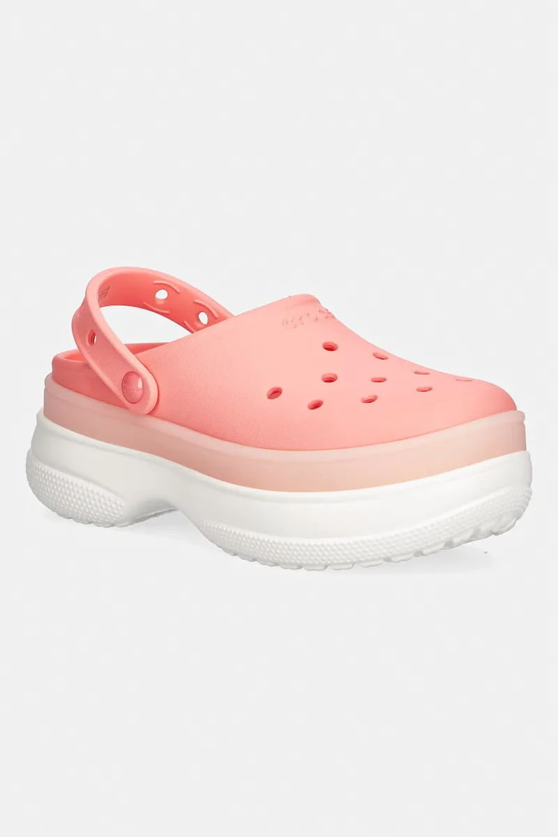 Παντόφλες Crocs Classic Frosted Stacked Clog