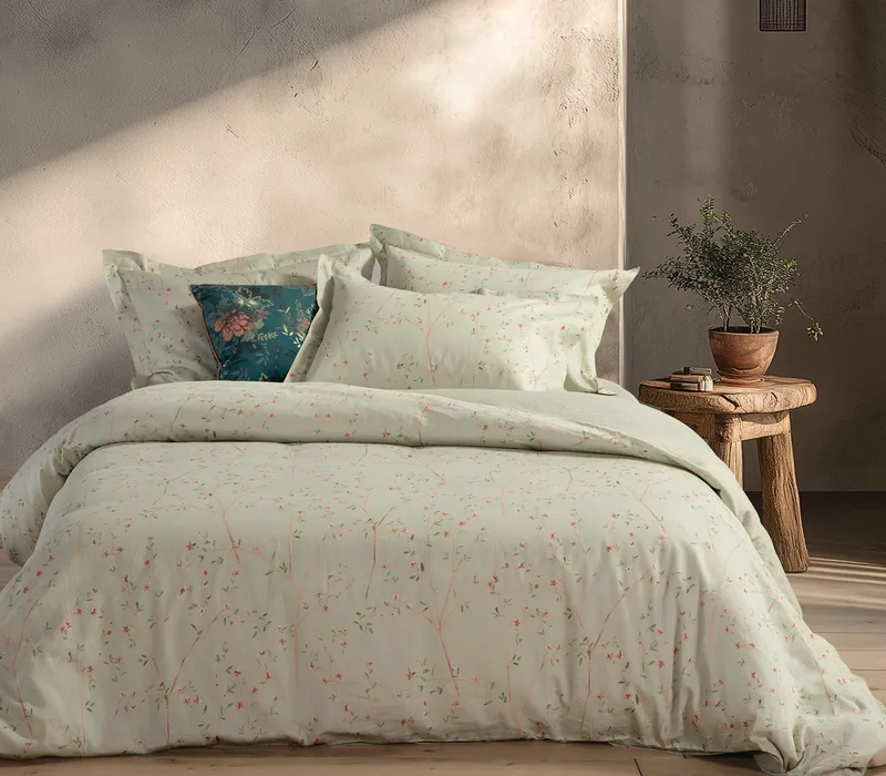 Σετ Σεντόνια Υπέρδιπλα 4 Τεμαχίων Nef-Nef Kiara 26 Mint 240x270