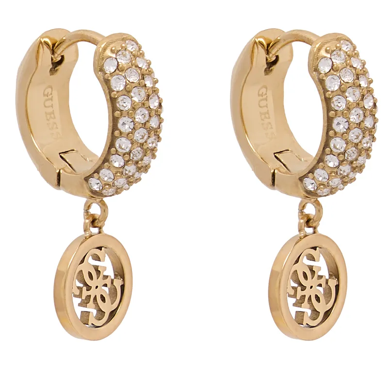 Σκουλαρίκια Guess JUBE03 301JW Χρυσό