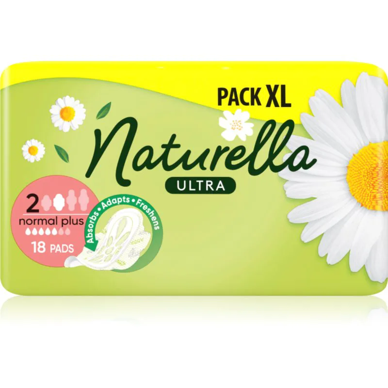 Naturella Normal Plus σερβιέτες 18 τμχ