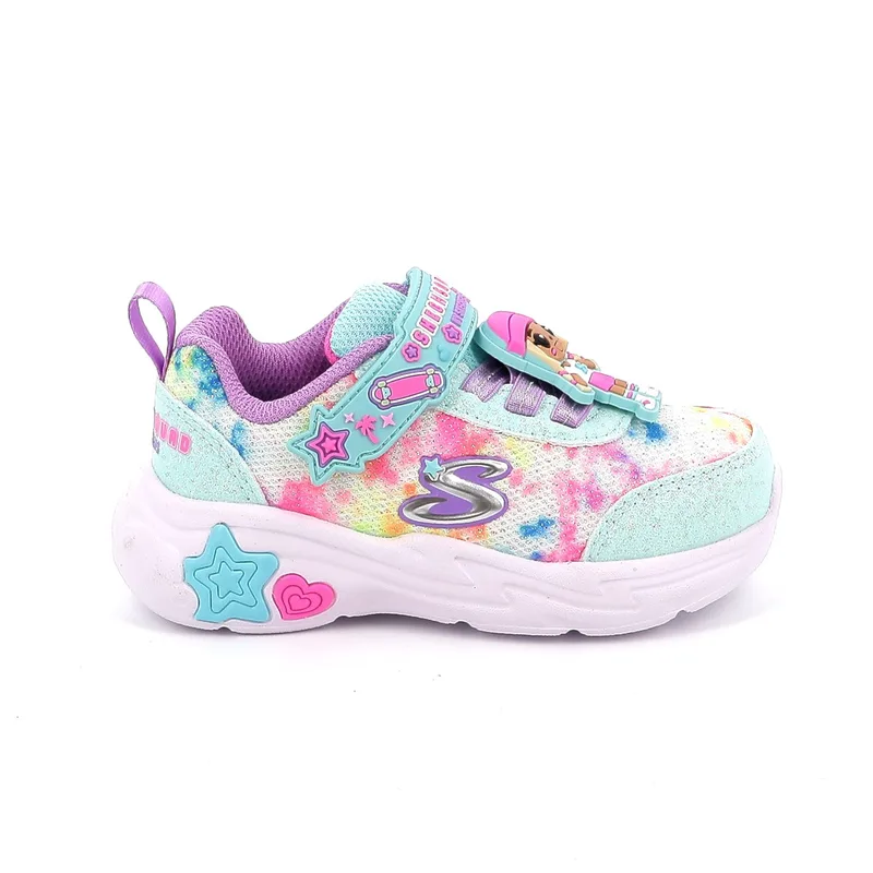 Παιδικό Αθλητικό Παπούτσι για Κορίτσι Skechers Skech Squad Χρώματος Πολύχρωμο 302214N-MTMT