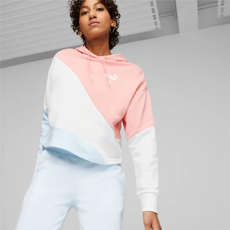 PUMA POWER CAT HOODIE ΜΠΛΕ