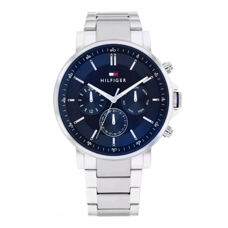 TOMMY HILFIGER Tyson Multifunction Silver Stainless Steel Bracelet 1710588