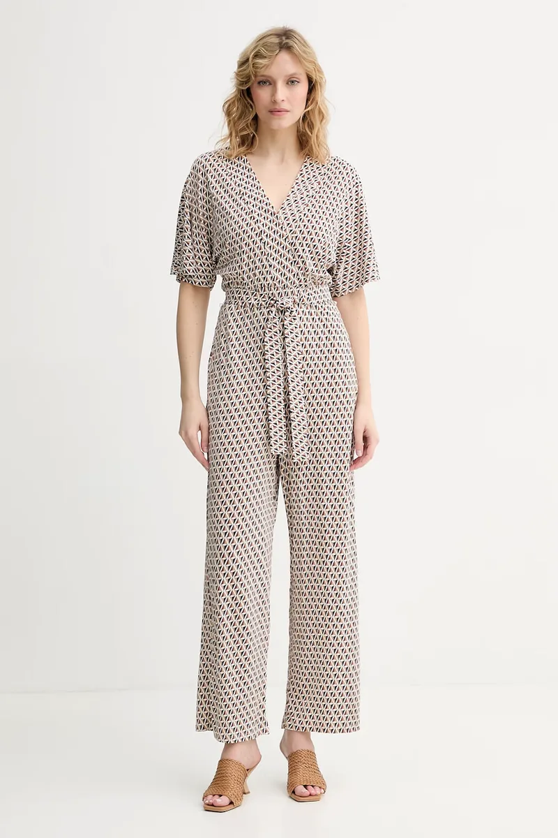 Max Mara Beachwear Ολόσωμη φόρμα palazzo Γυναικεία με βισκόζη EGREGE