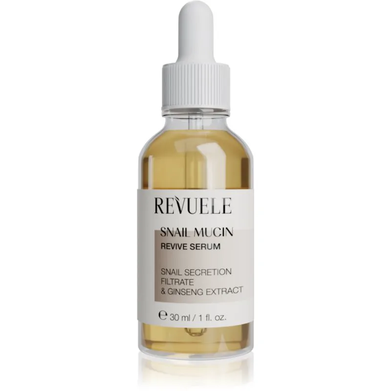 Revuele Snail Mucin Revive Serum αναγεννητικός ορός προσώπου με ενυδατικό αποτέλεσμα 30 ml