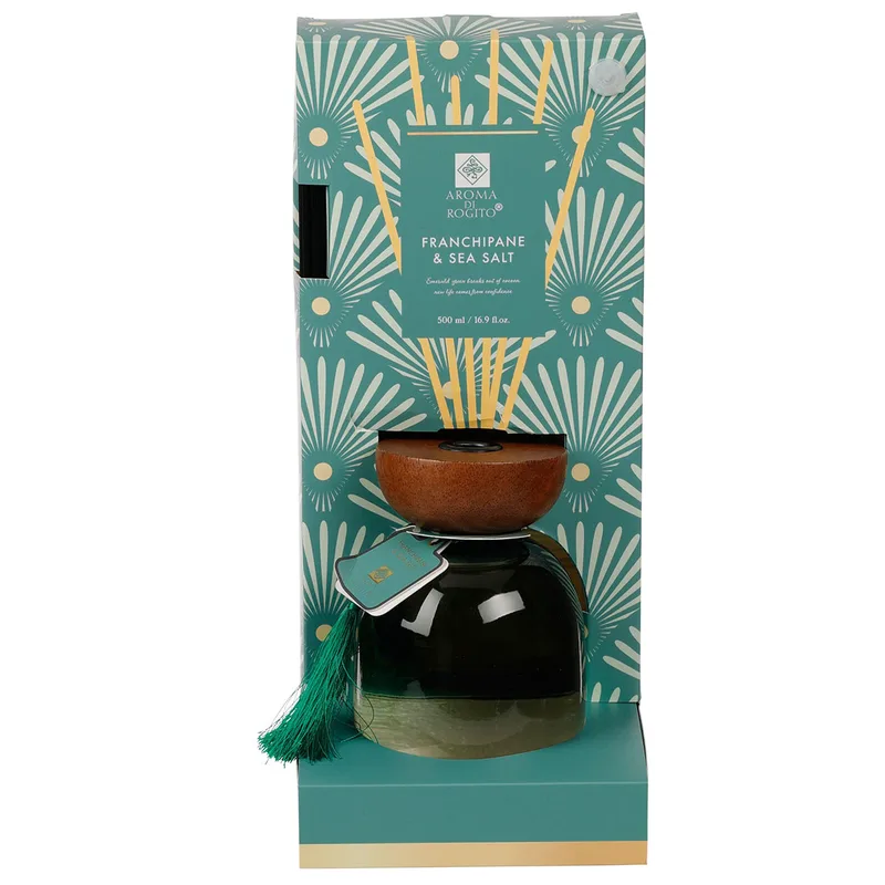 Αρωματικό Χώρου Με Sticks 500ml Franchipane & Sea Salt MRShome 0079002 - MRS HOME - sl-DF-0079002