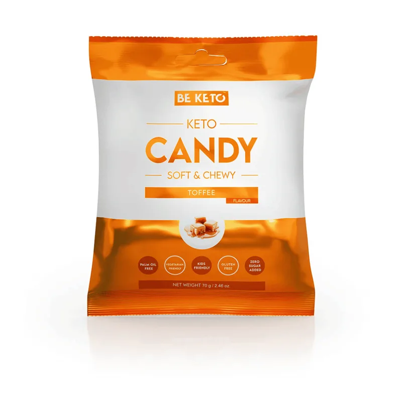 Beketo Κέτο Candies Καραμέλας Βουτύρου Χωρίς Ζάχαρη (70g)