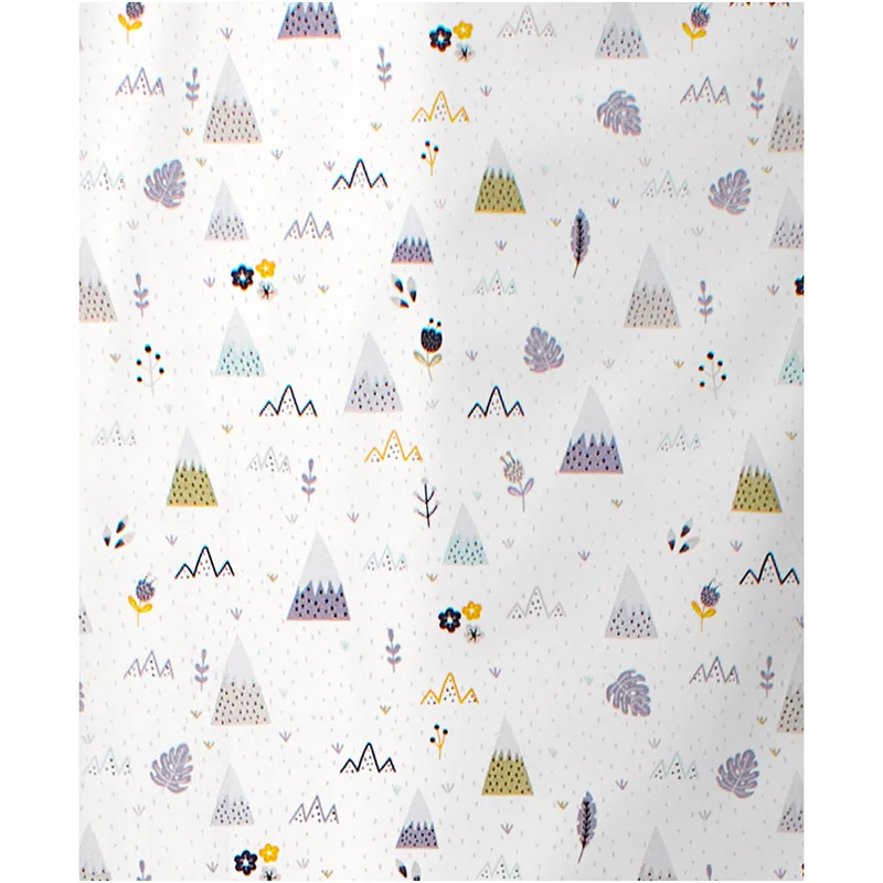 Σεντόνι Λίκνου 80x110 Dimcol Whimsical Mountainside 588 Grey