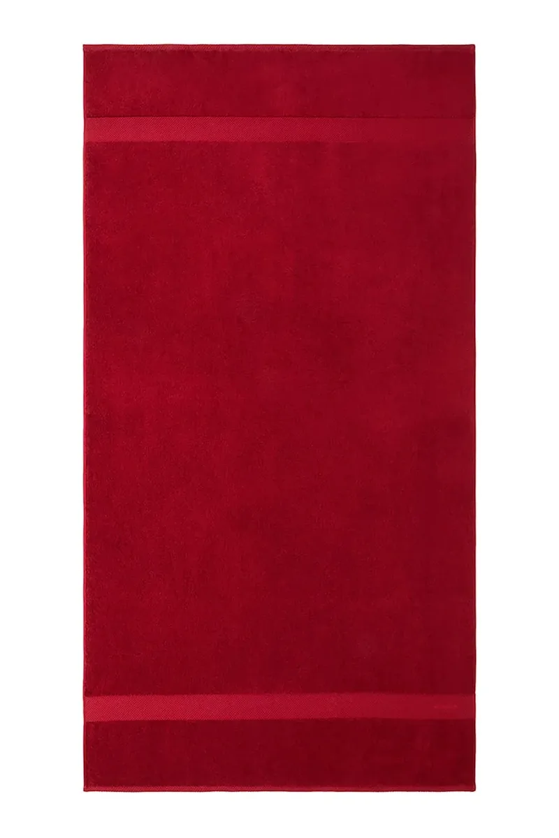 Μικρή βαμβακερή πετσέτα Ralph Lauren AVENUE Carmin 50 x 100 cm