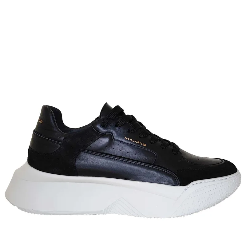 Ανδρικά Sneakers Makris X24 Μαύρα