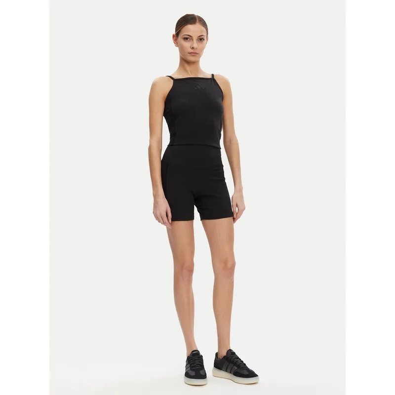 adidas Τοπ ALL SZN Rib JJ1224 Μαύρο Slim Fit