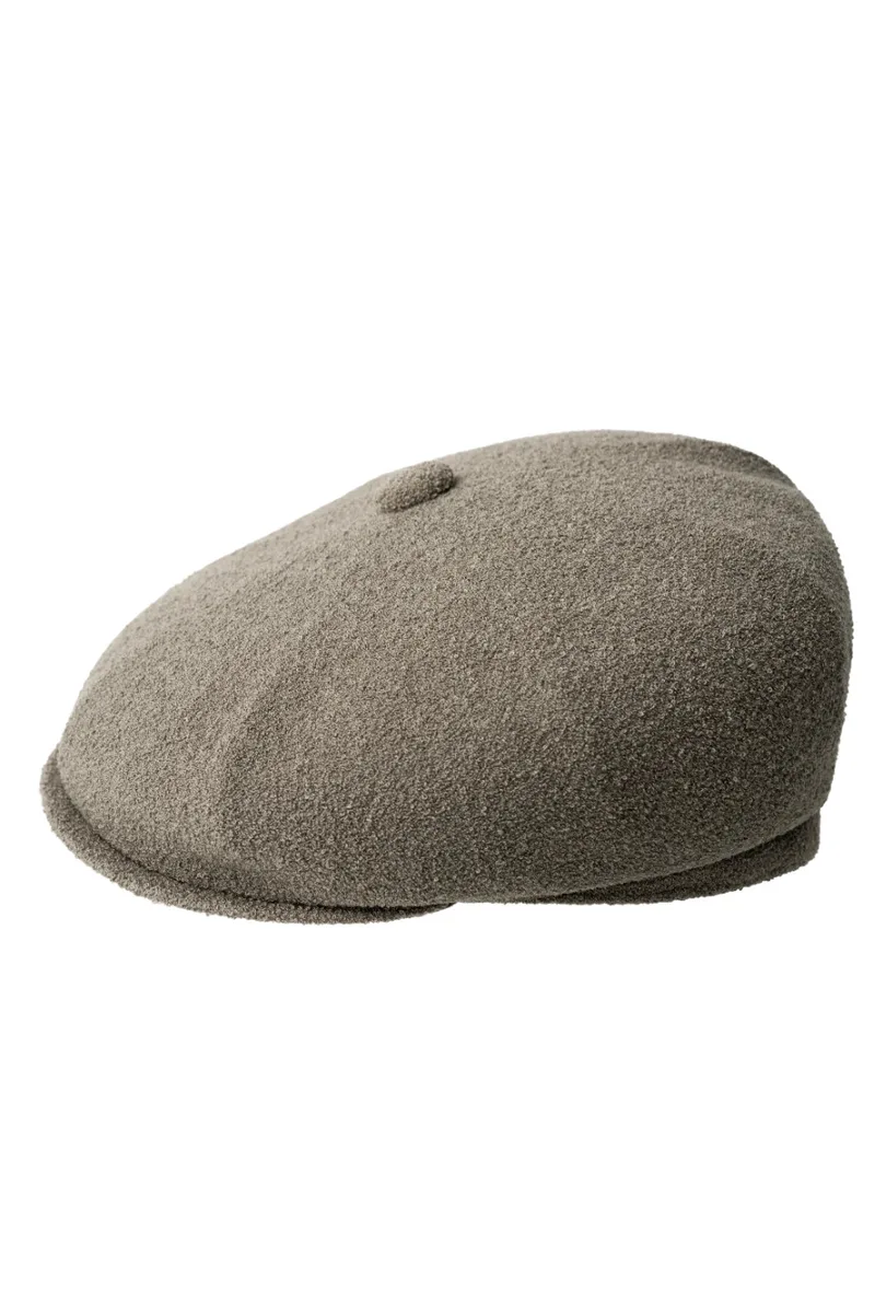 KANGOL Καπέλα BERMUDA HAWKER - WARM GREY-K3694-GREY