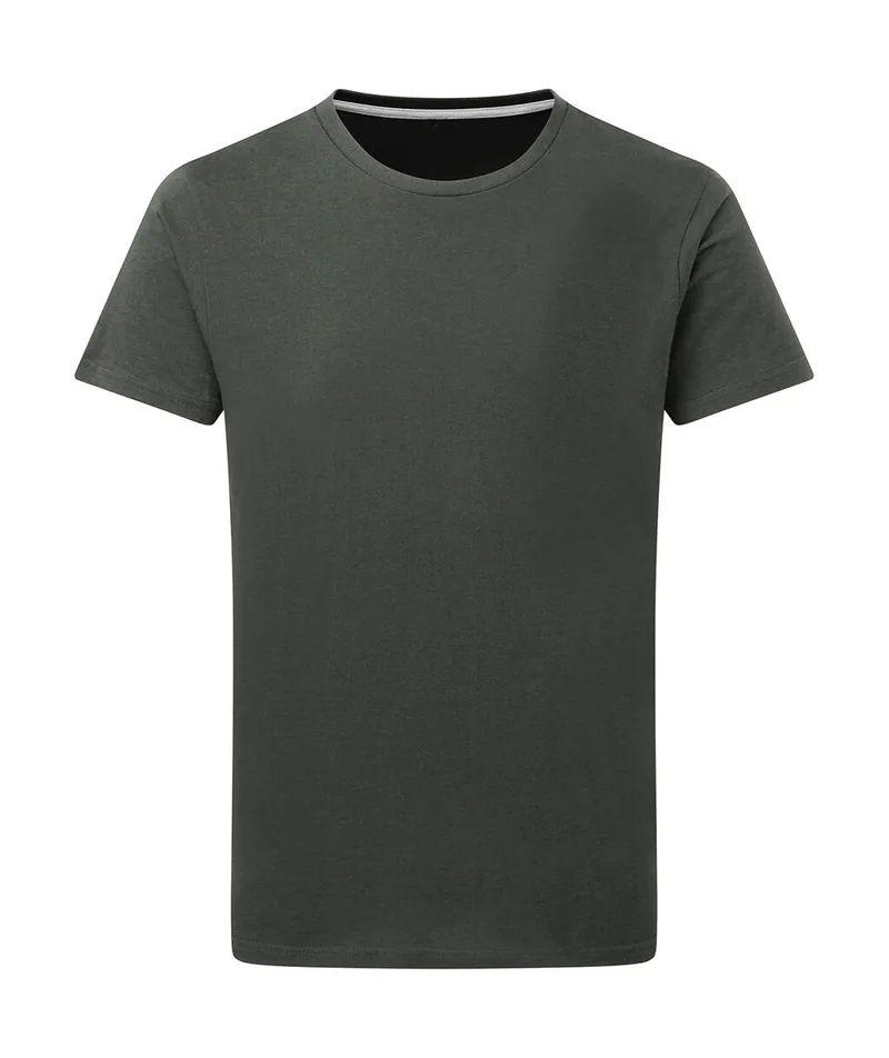 Ανδρικό T-Shirt Signature Tagless Tee SGTee SG Signature Charcoal