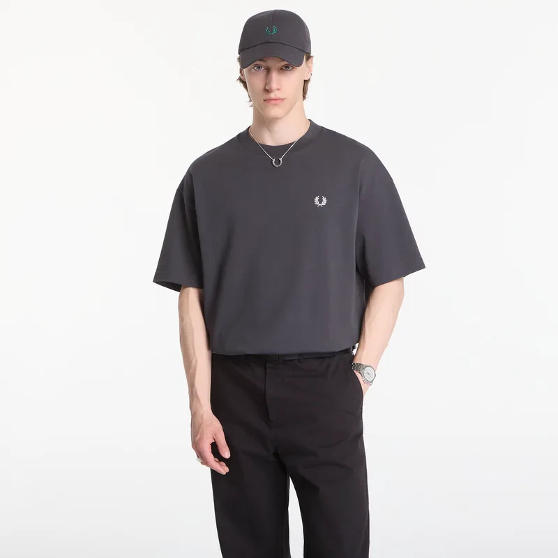 T-shirt Fred Perry Back Print Lrl Wreath T-Shirt Black M