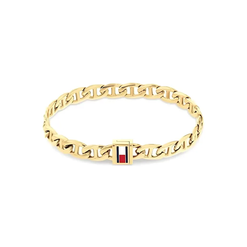 ΤOMMY HILFIGER Ανδρικό Βραχιόλι Από Επιχρυσωμένο Ανοξείδωτο Ατσάλι 2790646