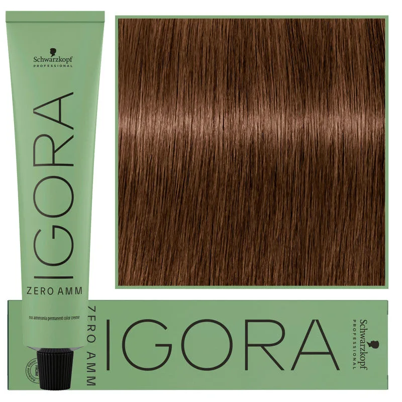 Schwarzkopf Professional Igora Zero Ammonia Hair Dye 60ml 5-5 | Light Golden Brown