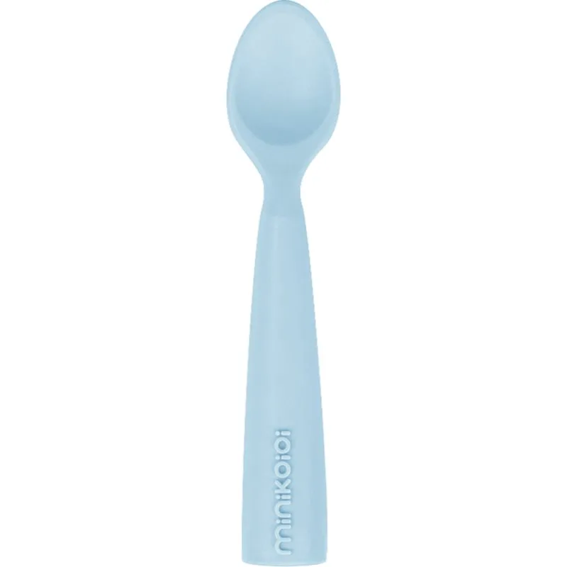 Minikoioi Silicone Spoon κουταλάκι Blue 1 τμχ