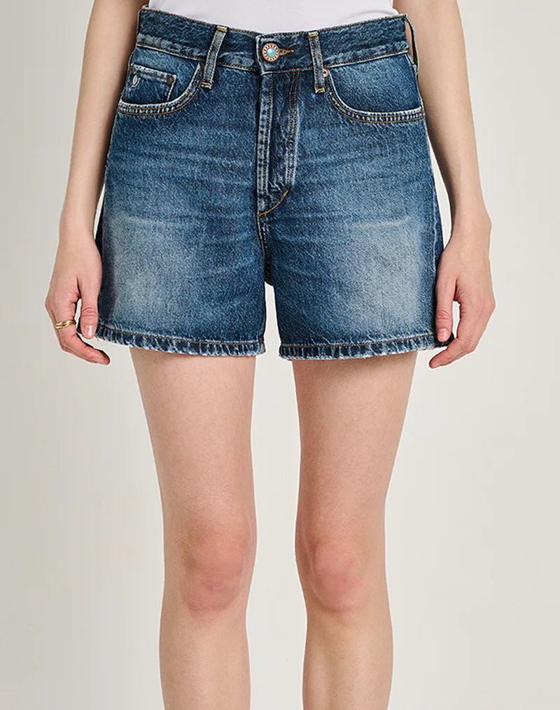 STAFF New Dora Wmn Short Pant 100%Co 5-981.014.B2.055-.00 DenimBlue