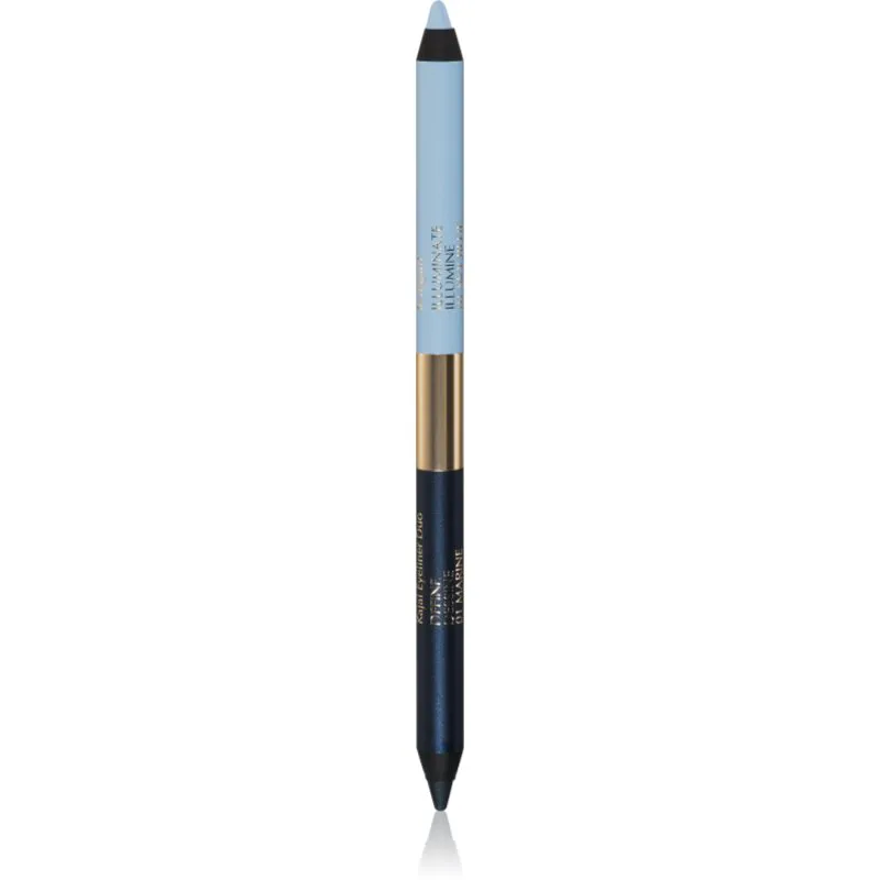 Estée Lauder Smoke & Brighten Kajal Eyeliner Duo λάινερ μολύβι για τα μάτια απόχρωση Marine / Sky Blue 1 γρ