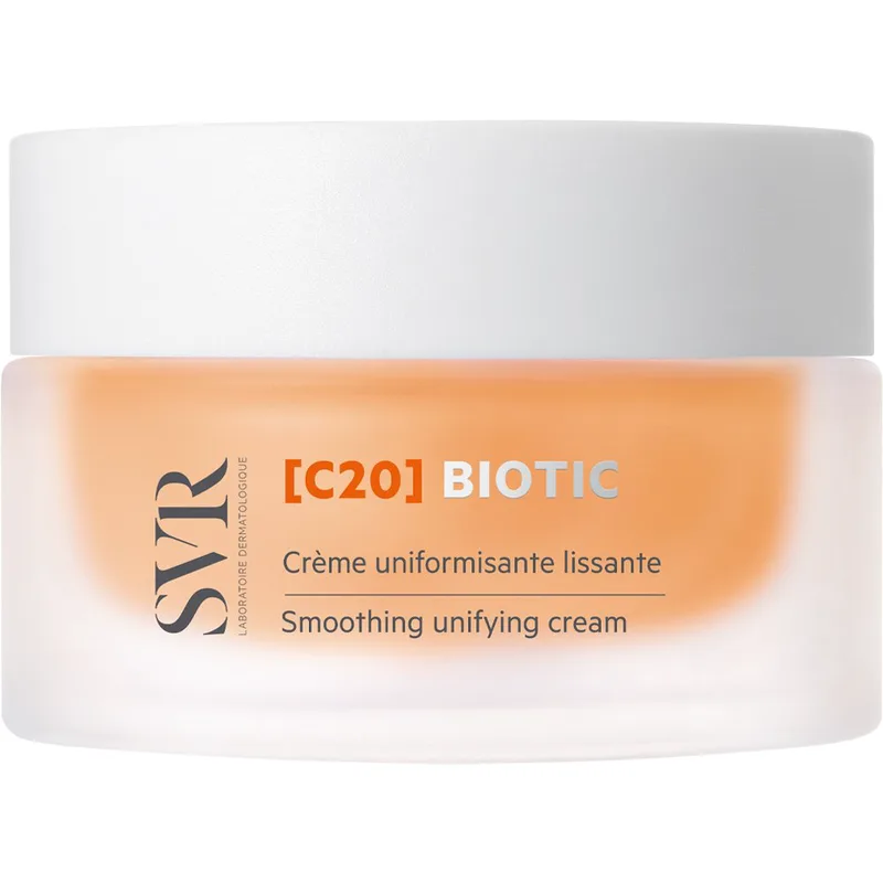 SVR [C20] Biotic Smoothing Unifying Cream Κρέμα Προσώπου με 20% Βελτιστοποιημένη Βιταμίνη C για Λαμπερό Δέρμα 50ml