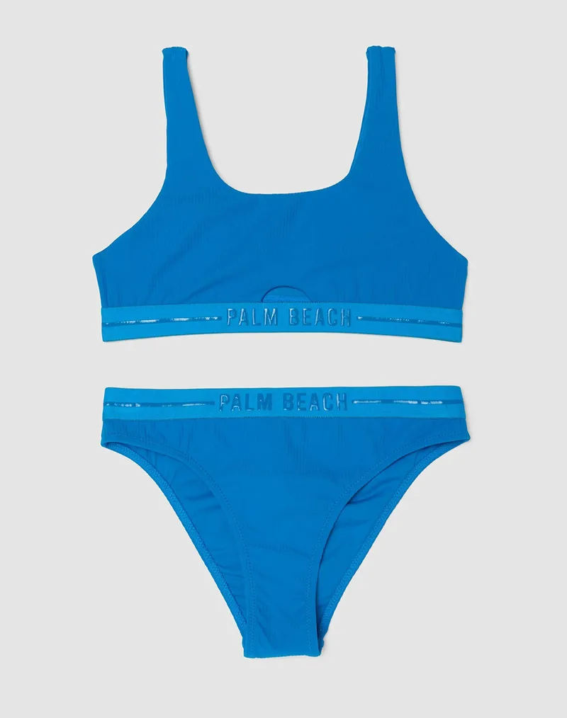 OVS GIRL BIKINI ELASTIC GEL 2617080-AZURE/BLUE Blue