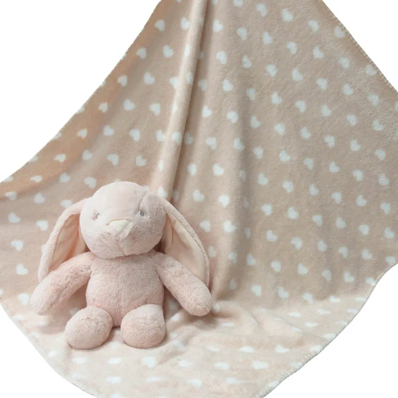 Κουβέρτα Fleece + Λούτρινο (Σετ 3 Τμχ) Αγκαλιάς Viopros 723 Σομών σε κουτί δώρου
