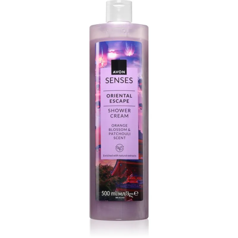 Avon Senses Oriental Escape κρέμα για ντους με άρωμα 500 ml