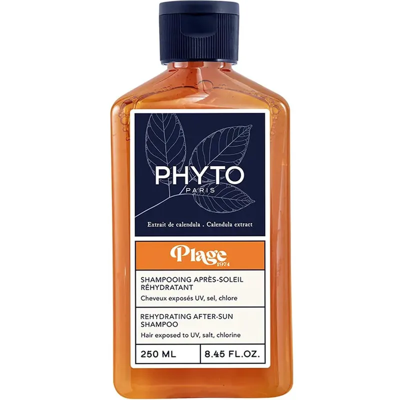 Phyto Plage Rehydrating After Sun Shampoo Ενυδατικό Σαμπουάν Επανόρθωσης για Ταλαιπωρημένα Μαλλιά από την Ηλιακή Ακτινοβολία που Αφαιρεί Αλάτι, Χλώριο & Υπολείμματα Αντηλιακών 250ml