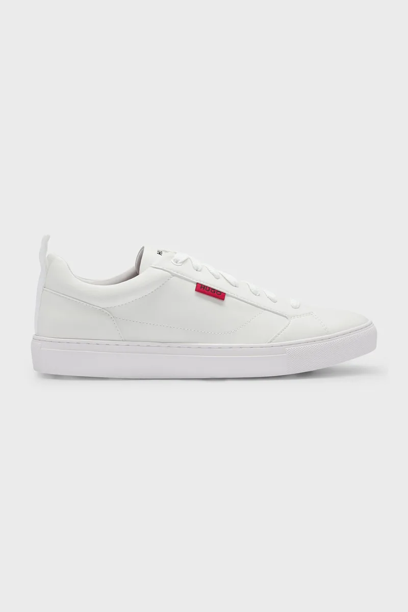 Hugo Boss ανδρικά sneakers μονόχρωμα - 50523642 Λευκό