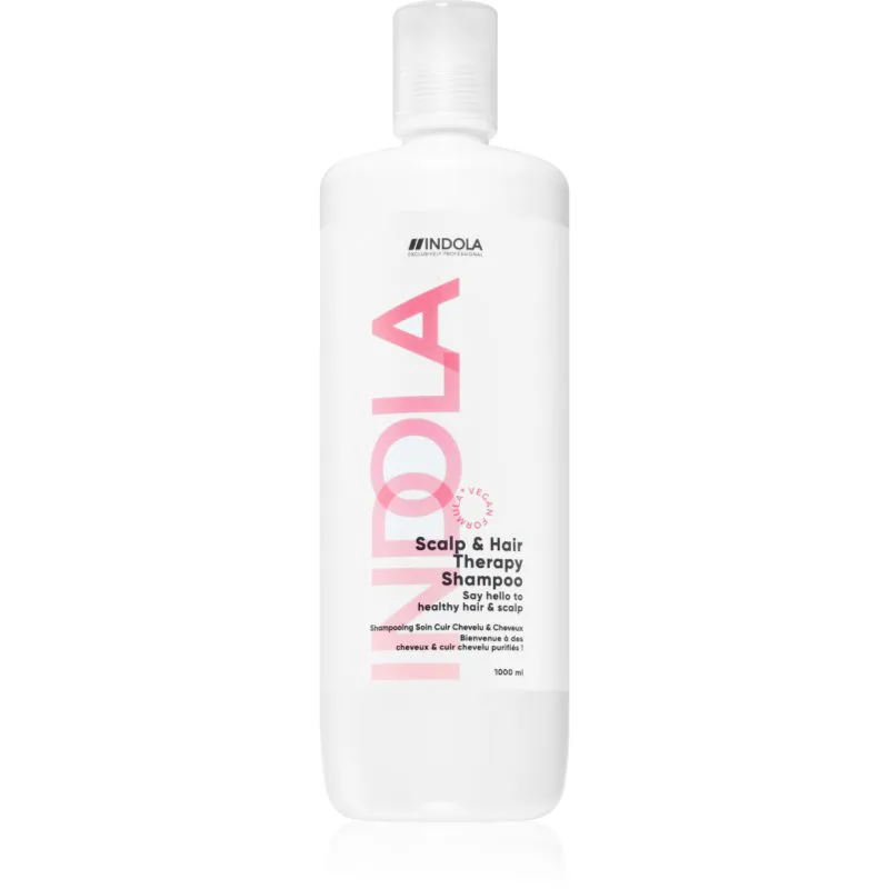 Indola Scalp & Hair Therapy Shampoo σαμπουάν κατά της πιτυρίδας για χημικά επεξεργασμένα μαλλιά 1000 ml