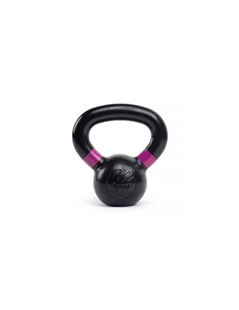 Tiguar Raw V2 TI-KB0004RV2 Kettlebell από Μαντέμι 4kg Μαύρο