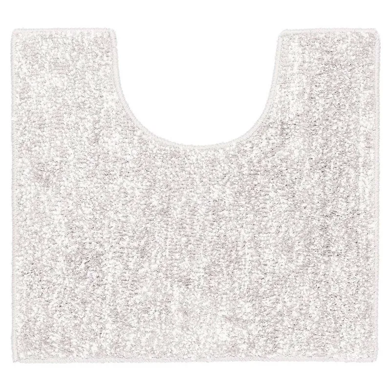 Ταπέτο Λεκάνης Polyester 45x50εκ. Speckles Grey Sealskin 294608412 (Ύφασμα: Polyester, Χρώμα: Λευκό) - sealskin - sl-294608412